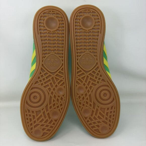 Adidas Handball Spezial Originals Shoes Green Yellow Men's Size 9.5 - Picture 6 of 8